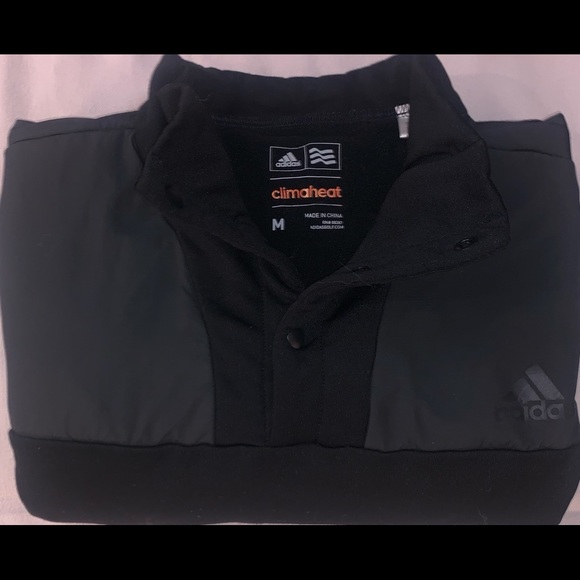 Adidas Climaheat 1/4 Zip - Black - Picture 2 of 3